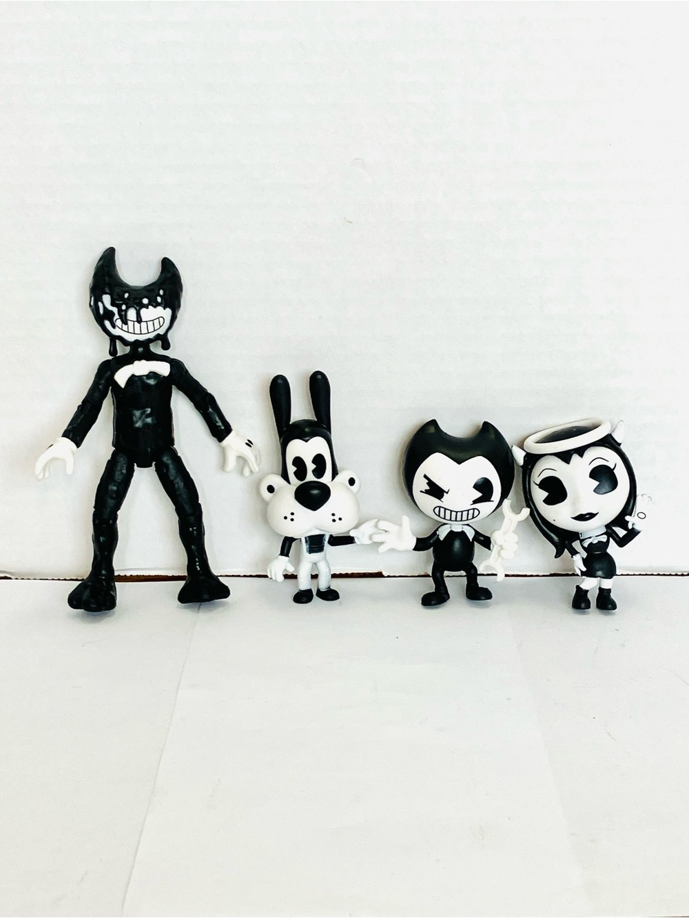 Bendy And The Ink Machine Vinyl Figures Lot(4) Phatmojo Loose